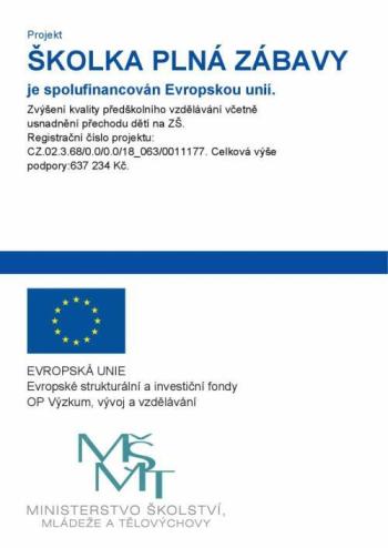 Šablony II MŠ Boršov nad&nbsp;Vltavou