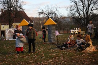 Lampionový průvod a představení o svatém Martinovi