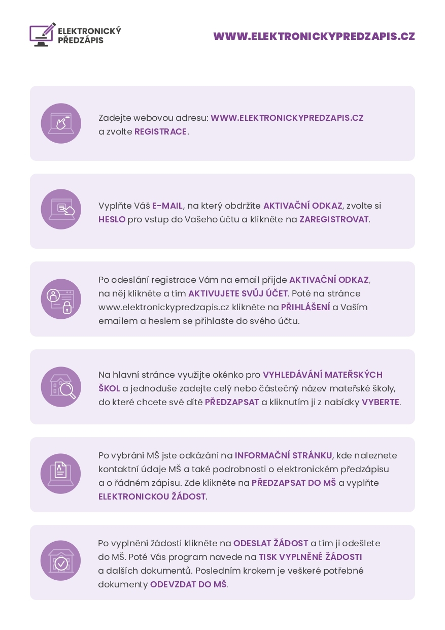 Elektronický předzápis