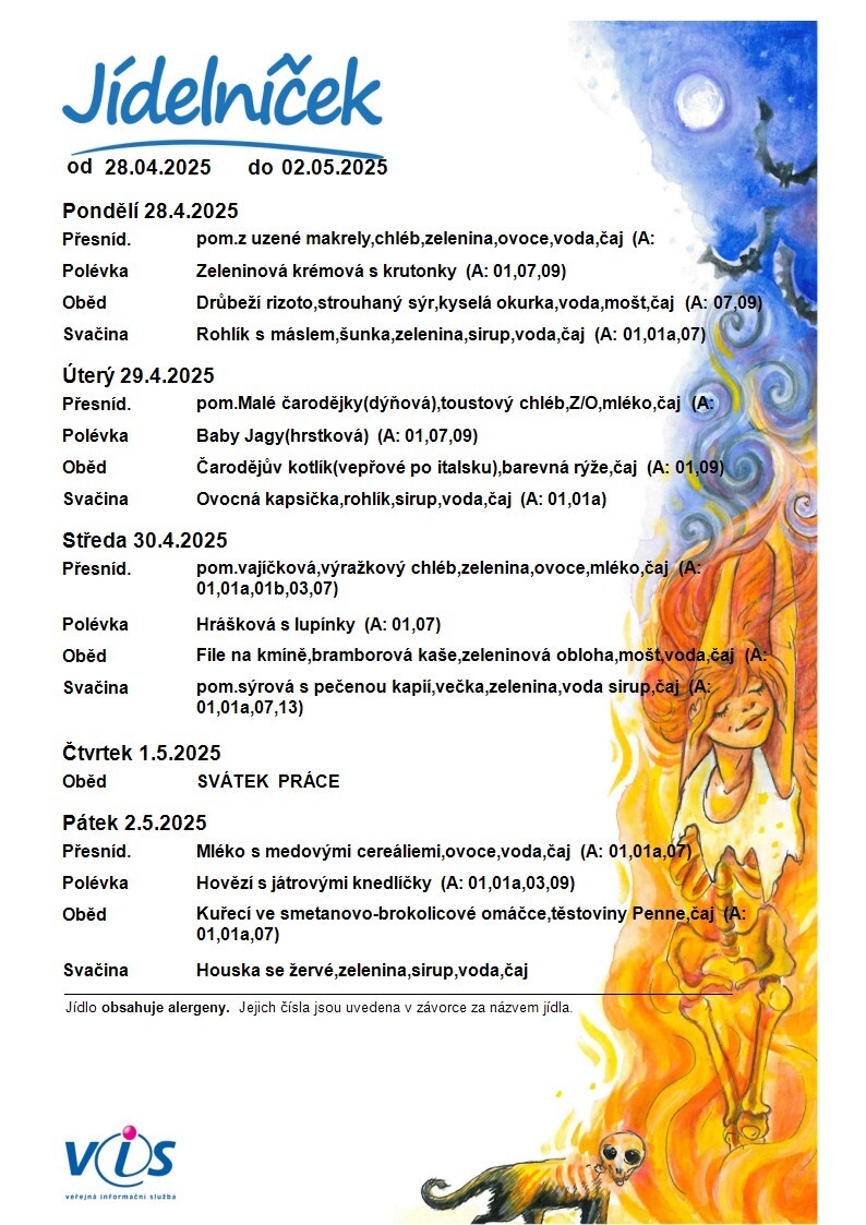 JÍDELNÍČEK 28.04.-02.05.2025