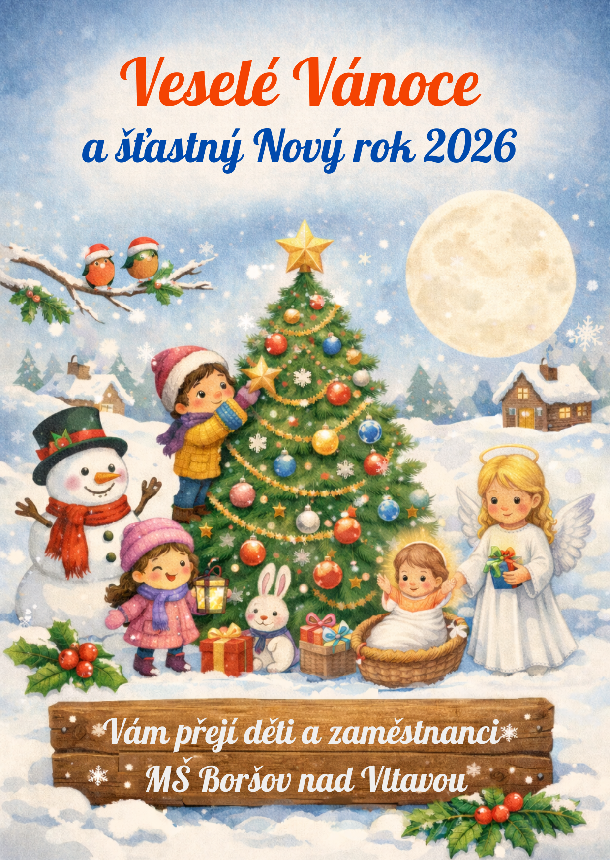 Veselé Vánoce a šťastný Nový rok 2026