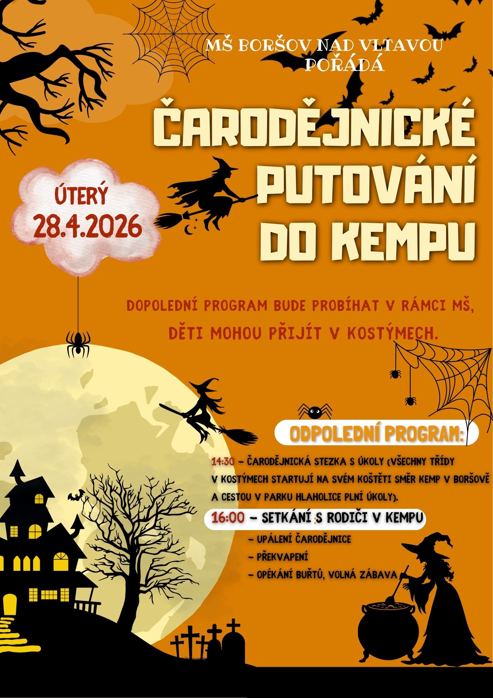 Čarodějnické putování do kempu